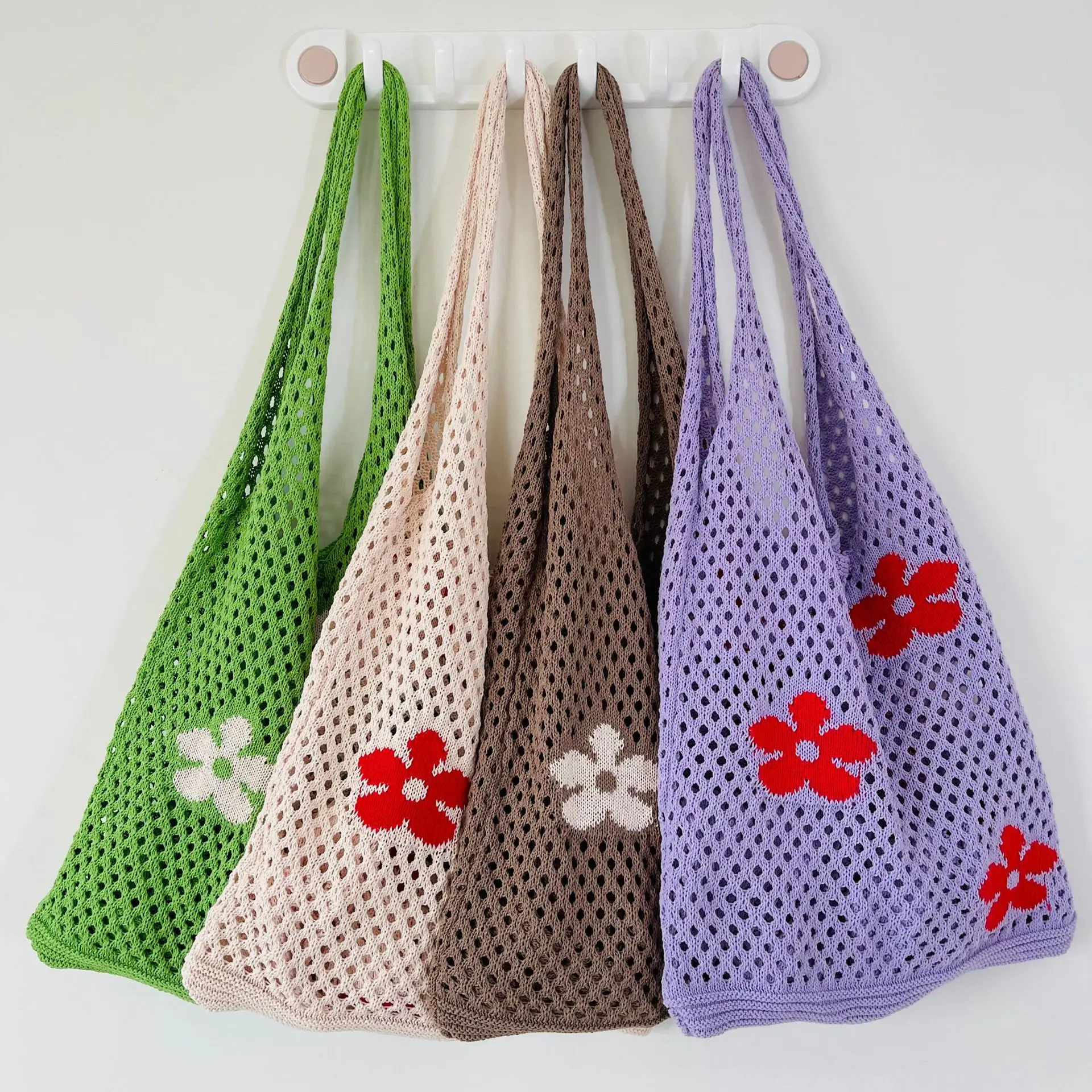 INS Korean Simple Knitting Hollow Out Shoulder Beach Bag Casual Laziness-Style Handbag For Women
INS Korean Simple Knitting Hollow Out Shoulder Beach Bag Casual Laziness-Style Handbag For Women