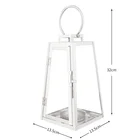 Candle Lantern Wholesale Stainless Steel Waterproof Outdoor Decorative Candle Lantern