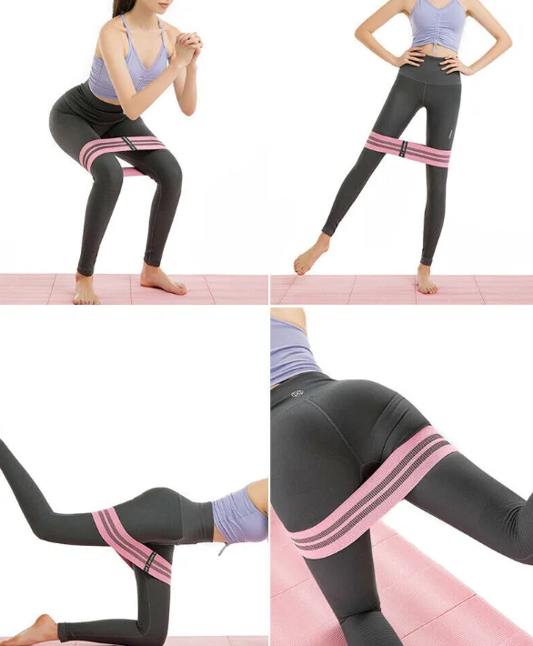 Ladies Hip Resistance Bands Training Hip Elastic Band Yoga Equipment, Green/pink/purple/gray
Ladies Hip Resistance Bands Training Hip Elastic Band Yoga Equipment, Green/pink/purple/gray