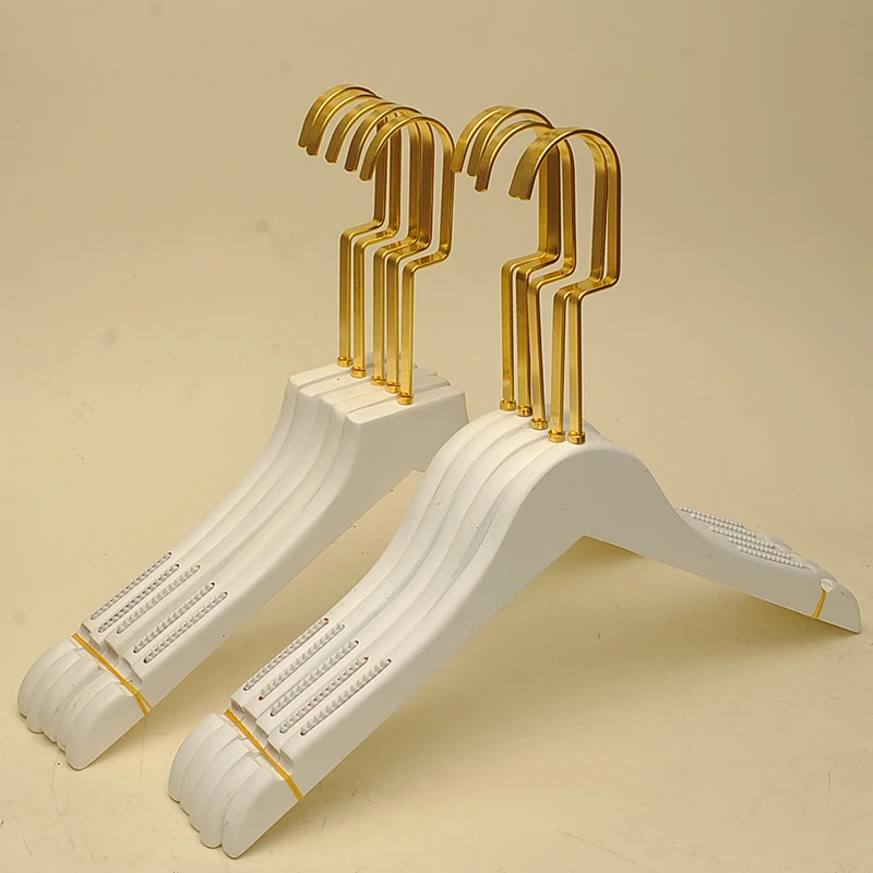 boutique custom wooden dress hanger luxury retro branded for adults fashion non slip wedding wood clothes hangers, White
boutique custom wooden dress hanger luxury retro branded for adults fashion non slip wedding wood clothes hangers, White