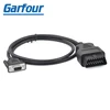 16 Pin OBD2 OBDII male to db9 female connector extension cable 6ft for obd scanner & code reader
