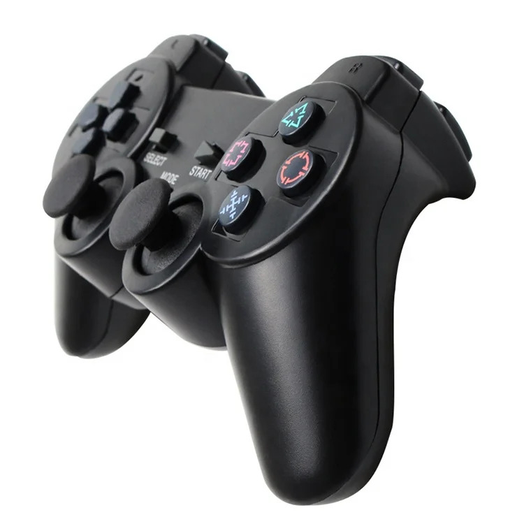 

Wireless Gamepad Joystick Double Vibration Shock Joypad For Sony PS2 Playstation 2 Dualshock 2 Controller Console, Multi