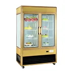 Factory Hotel Restaurant Glass Door Bakery Display Fridge
