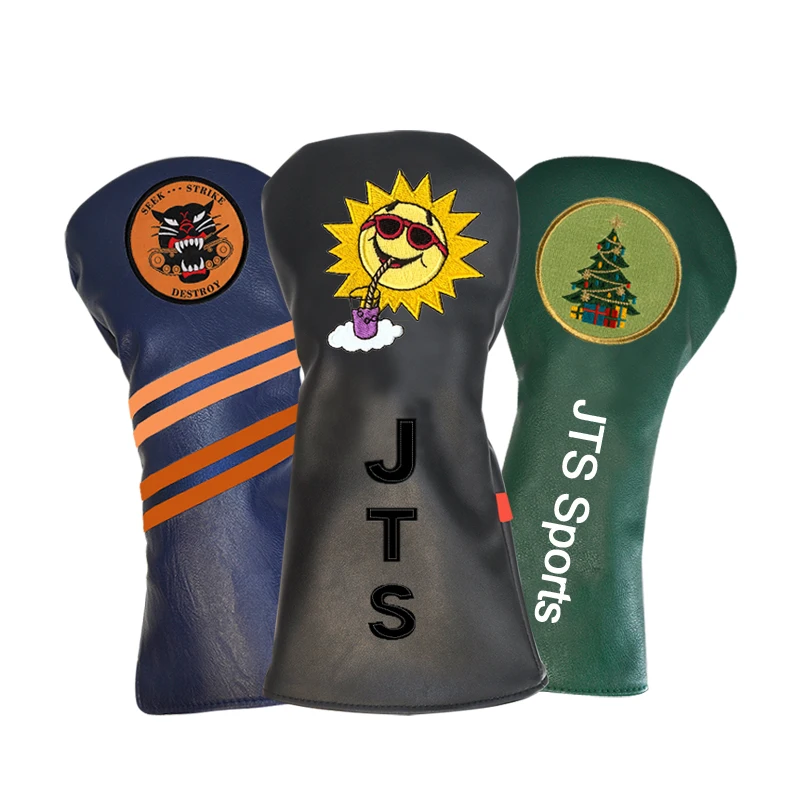 Superior PU Leather Driver Golf Club Head Cover Embroidery Headcover with customized logo, Custom design
Superior PU Leather Driver Golf Club Head Cover Embroidery Headcover with customized logo, Custom design