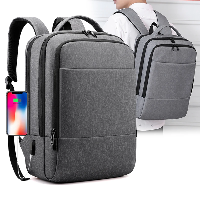 New promotional business backpack custom charging mens laptop bags custom waterproof anti theft usb charging smart backpack, Charcoal, gray
New promotional business backpack custom charging mens laptop bags custom waterproof anti theft usb charging smart backpack, Charcoal, gray