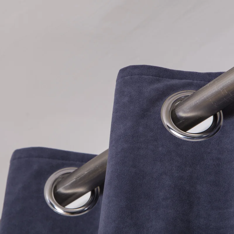 Home Textile 100% Polyester Italy velour fabric curtain for sale