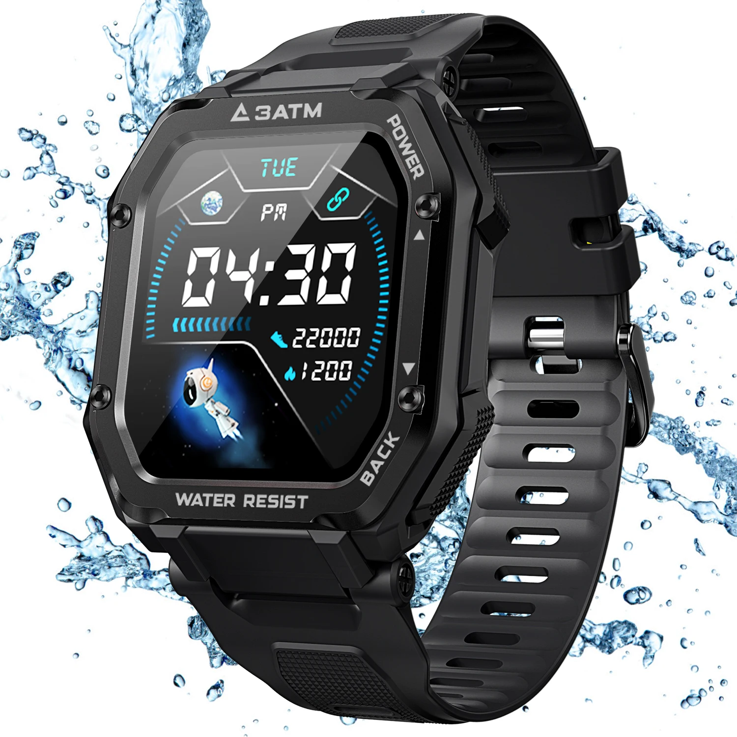 2022 Best Seller 3ATM Waterproof Smart Watch Sports Smartwatch Fitness Tracker Clock Kospet Rock 
2022 Best Seller 3ATM Waterproof Smart Watch Sports Smartwatch Fitness Tracker Clock Kospet Rock
