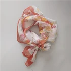 custom silk chiffon scarf silk scarves for girls scarf hijab chiffon