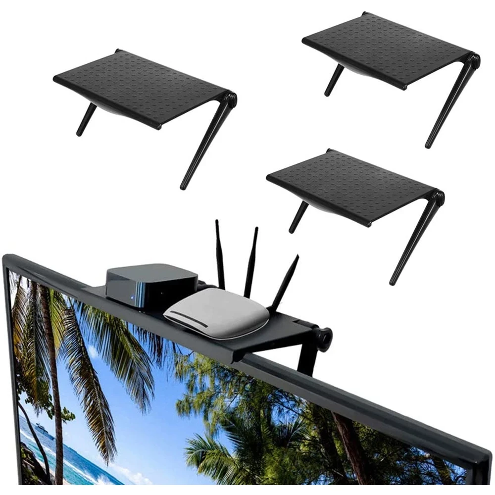 Multi-functional Home Computer Monitor TV Screen Top Storage Shelf Holder functional Screen Crack Office, White/black
Multi-functional Home Computer Monitor TV Screen Top Storage Shelf Holder functional Screen Crack Office, White/black