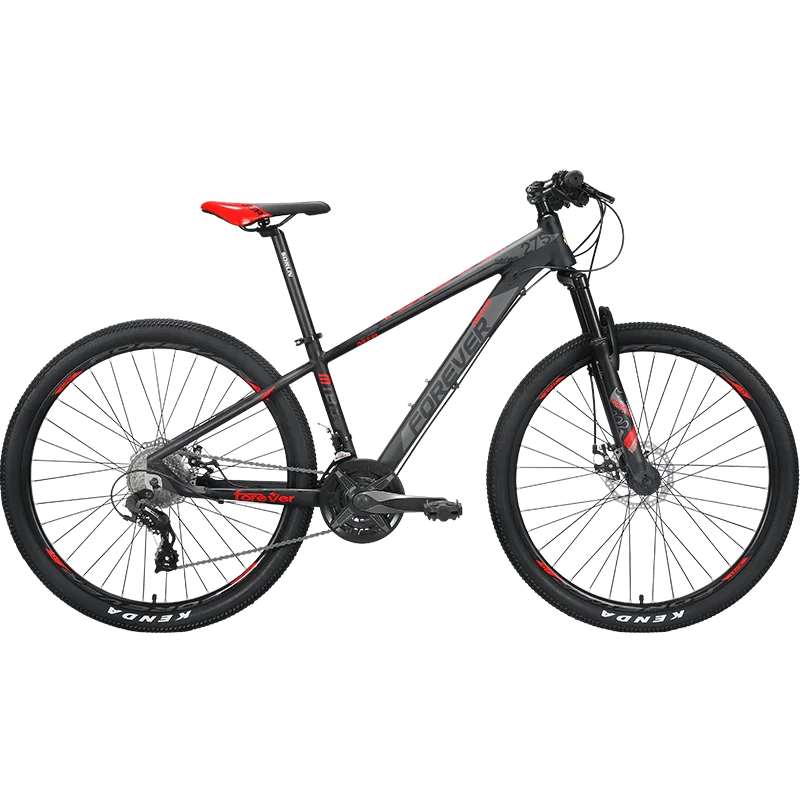FOREVER Good Quality 27 Speed Bicycle mountain Bike For Adults Aluminum Alloy, Black red
FOREVER Good Quality 27 Speed Bicycle mountain Bike For Adults Aluminum Alloy, Black red
