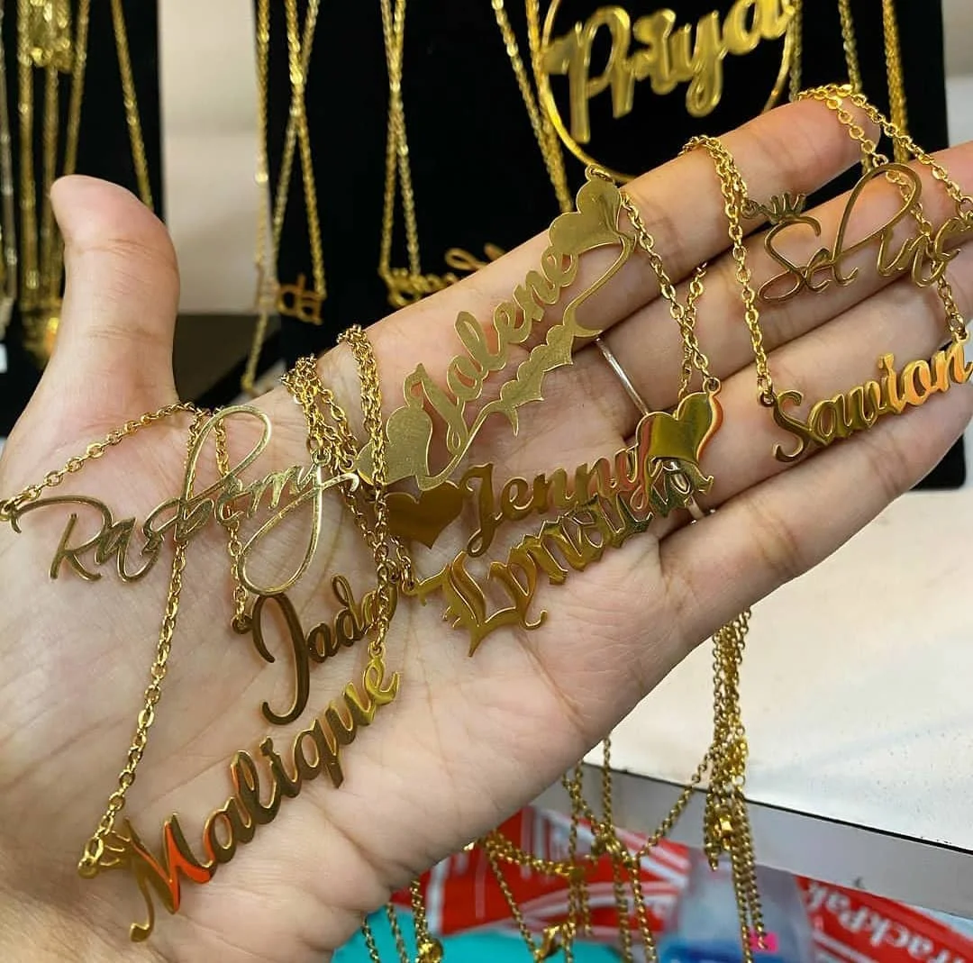 2021 Fashion New Double Plated Name Necklace Custom Acrylic Custom Nameplate Pendant Necklace For Mother Girl
2021 Fashion New Double Plated Name Necklace Custom Acrylic Custom Nameplate Pendant Necklace For Mother Girl