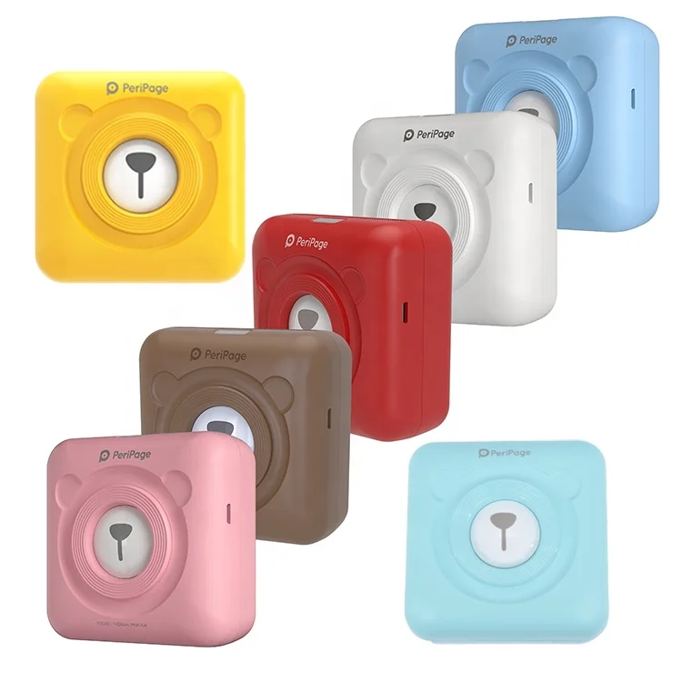 Amazon Hot Sale Peri-page Portable Mini Blue tooth Mobile Handheld USB Wireless Note Sticker Color Label Thermal Photo Printer
Amazon Hot Sale Peri-page Portable Mini Blue tooth Mobile Handheld USB Wireless Note Sticker Color Label Thermal Photo Printer