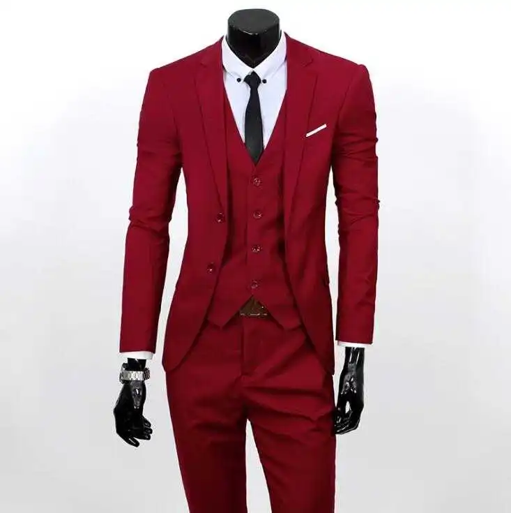 Men's suit autumn and winter slim three-piece suit groom wedding clothes groomsman men's professional clothing wholesale, Khaki, black, light blue, gray, navy, wine red
Men's suit autumn and winter slim three-piece suit groom wedding clothes groomsman men's professional clothing wholesale, Khaki, black, light blue, gray, navy, wine red