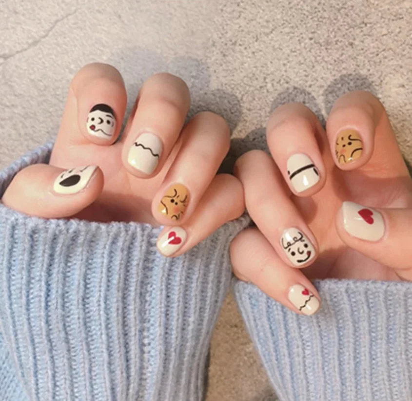 YX043-YX056 New Cartoon Series Nail Stickers Full Nail Stickers Cartoon Nail Stickers
YX043-YX056 New Cartoon Series Nail Stickers Full Nail Stickers Cartoon Nail Stickers
