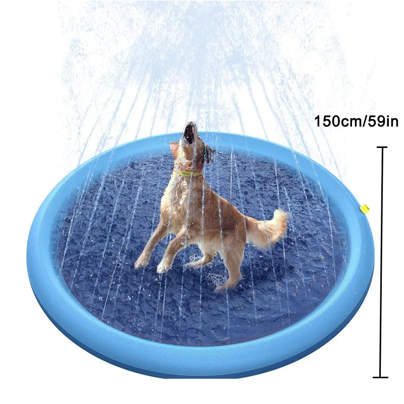 Thicken With Sprinkler inflatable pets Spray Dog Pools Swimming Outdoor Pet Splash For Dogs Dog Paddling Pool
Thicken With Sprinkler inflatable pets Spray Dog Pools Swimming Outdoor Pet Splash For Dogs Dog Paddling Pool