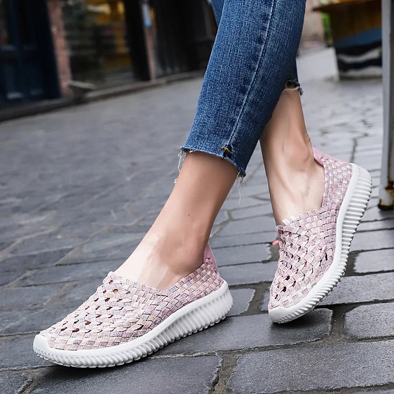 Women summer sneakers running shoes lightweight breathable mesh outdoor walking shoes, Shown
Women summer sneakers running shoes lightweight breathable mesh outdoor walking shoes, Shown
