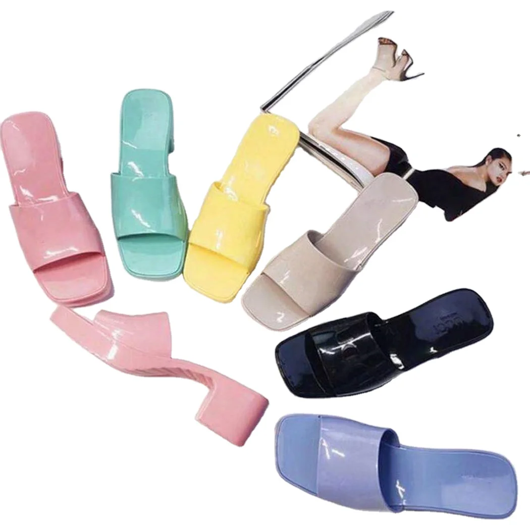 Designer summer PVC for ladies outdoor footwear platform sandals adult braided heel print luxury women mules slippers, Customized color
Designer summer PVC for ladies outdoor footwear platform sandals adult braided heel print luxury women mules slippers, Customized color