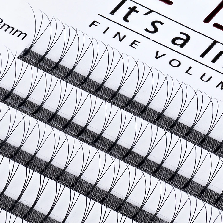 Best quality 0.07 and 0.1mm thickness heat bonded premade volume fan lashes bottom tape real manufacturers with wholesale price, All color
Best quality 0.07 and 0.1mm thickness heat bonded premade volume fan lashes bottom tape real manufacturers with wholesale price, All color