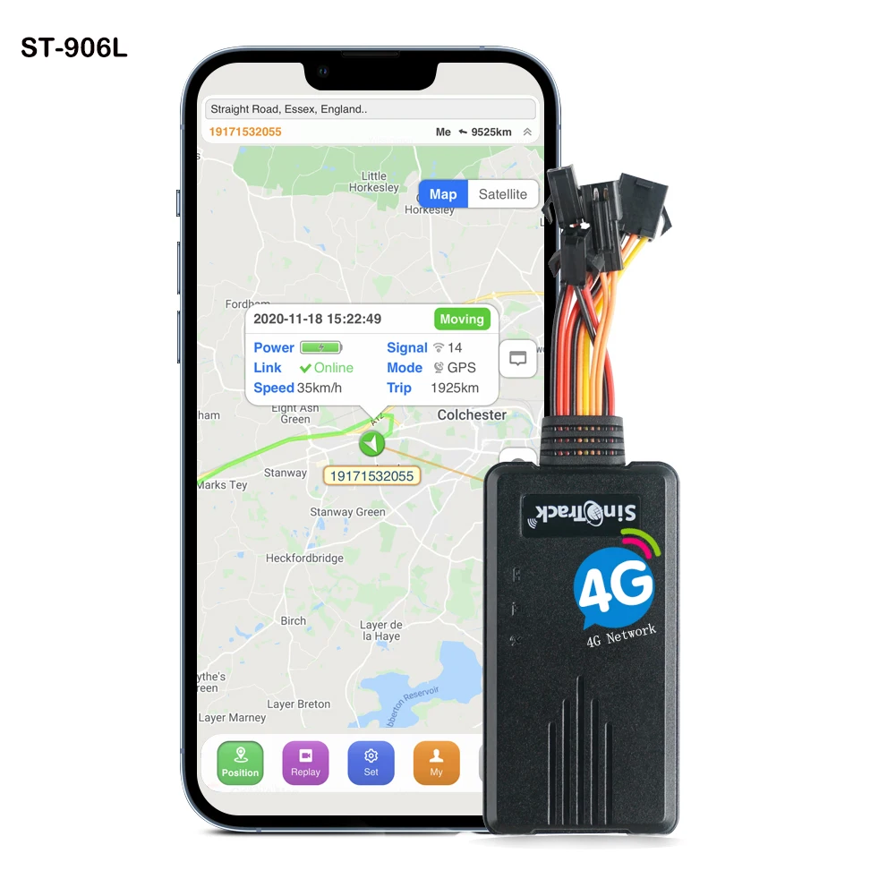 

SinoTrack ST-906L 2G 4G Real Time Tracking Device Google Map 4G GPS Tracker For Australia New Zealand Venezuela