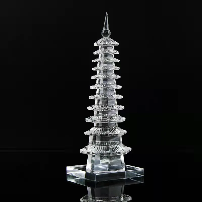 Factory sale Clear Carved Crystal Pagoda for home decoration custom crystal craft gift Pagoda
Factory sale Clear Carved Crystal Pagoda for home decoration custom crystal craft gift Pagoda