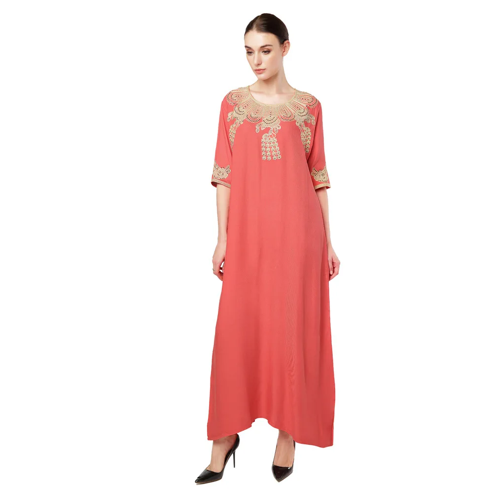 Low price islamic plus size beautiful flower printed african muslim womens abaya dress turkey arabic maxi kaftan gowns on sale, Red, purple, green, black
Low price islamic plus size beautiful flower printed african muslim womens abaya dress turkey arabic maxi kaftan gowns on sale, Red, purple, green, black