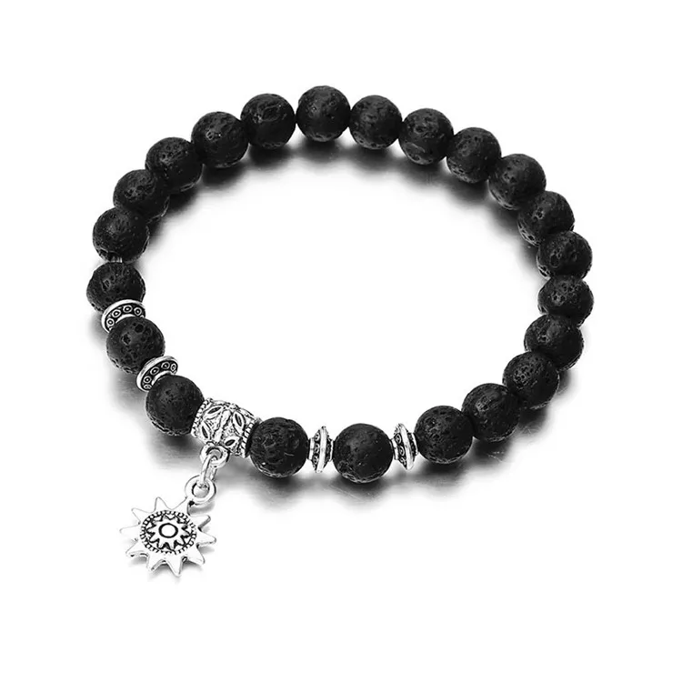 2018 explosive energy volcanic stone chakra bracelet yoga bracelet 8mm natural stone factory direct sales, Picture shows
2018 explosive energy volcanic stone chakra bracelet yoga bracelet 8mm natural stone factory direct sales, Picture shows