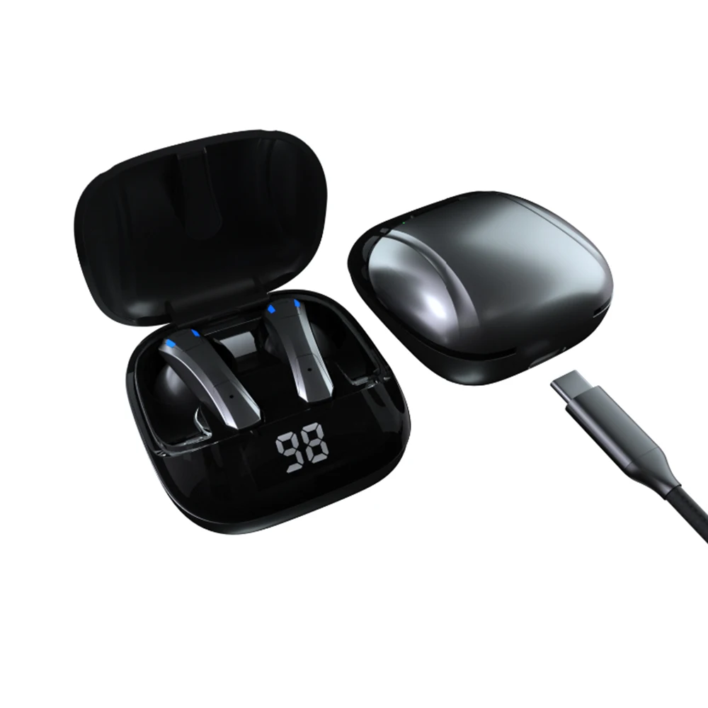 High Version E68 TWS Wireless Earphone LED Display Earbuds Sport Gaming Headsets Portable Unique Design E68 Earphones, White
High Version E68 TWS Wireless Earphone LED Display Earbuds Sport Gaming Headsets Portable Unique Design E68 Earphones, White