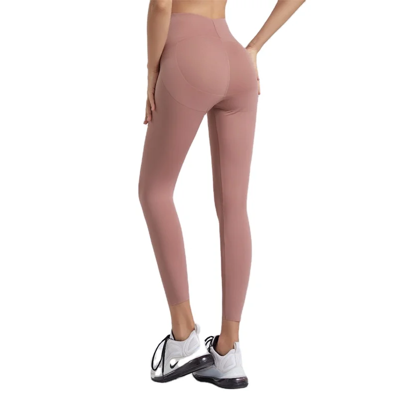 Peach Hip Activewear Workout Nine-Point Leggings High-Waist Elastic Yoga Slim Workout Wear Sports Pants Women Sport Clothes, As shown
Peach Hip Activewear Workout Nine-Point Leggings High-Waist Elastic Yoga Slim Workout Wear Sports Pants Women Sport Clothes, As shown