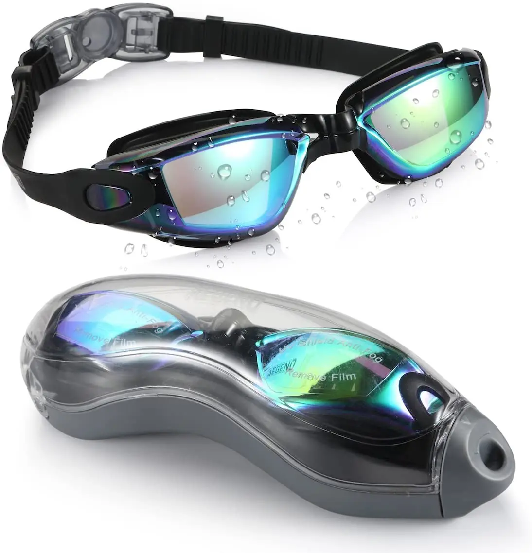 Swimming Glasses 2021 New, Silicone Swim Eyewear Anti-Fog Plating, With Adjustable Strap No Leaking For Adult Diving Glasses
Swimming Glasses 2021 New, Silicone Swim Eyewear Anti-Fog Plating, With Adjustable Strap No Leaking For Adult Diving Glasses