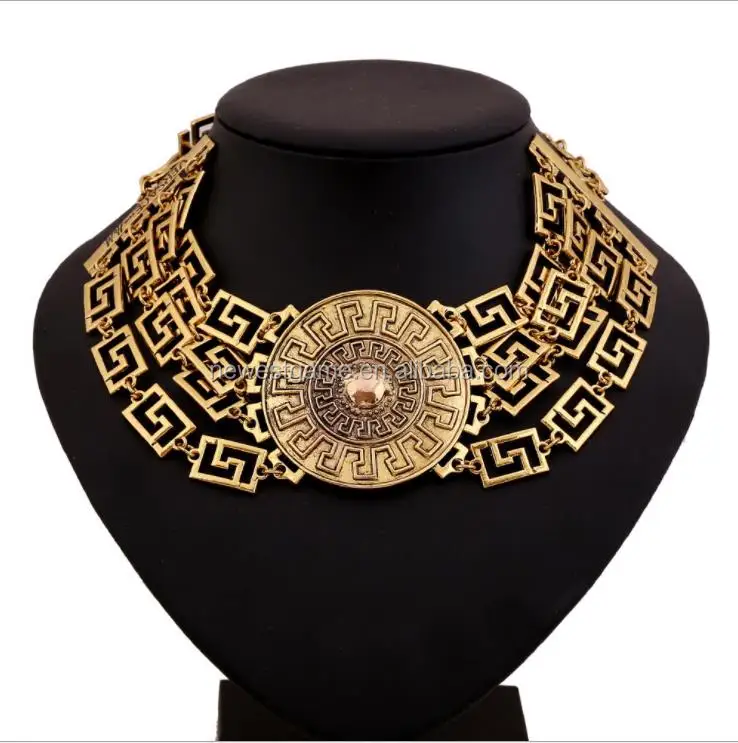wholesale European and American exaggerated necklace alloy clavicle chain women hiphop MDS JEWELRY free shipping
wholesale European and American exaggerated necklace alloy clavicle chain women hiphop MDS JEWELRY free shipping