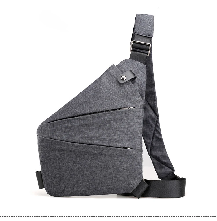 Fashion Wholesale Men Nylon Chest Breast Bag Sports Waterproof Casual Single Shoulder Bag Anti-theft Bag
Fashion Wholesale Men Nylon Chest Breast Bag Sports Waterproof Casual Single Shoulder Bag Anti-theft Bag