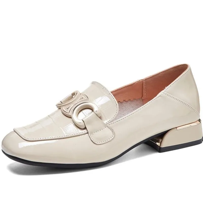 Dropshipping Custom Logo Women Genuine Leather Loafers 2021 Autumn Fashion British Style Casual Shoes Comfort Wedge Footwear
Dropshipping Custom Logo Women Genuine Leather Loafers 2021 Autumn Fashion British Style Casual Shoes Comfort Wedge Footwear