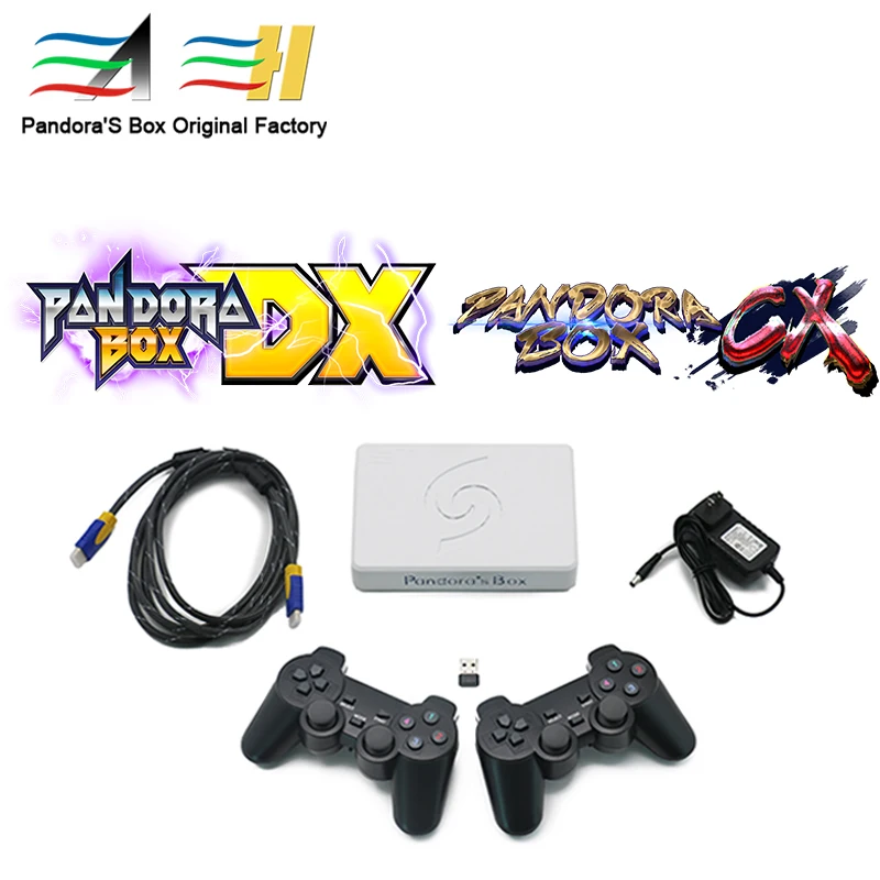 

3A Pandora Box DX CX EX 3D Wireless Gamepad Console Classic Indoor Home Using TV Box Video Game Console Set