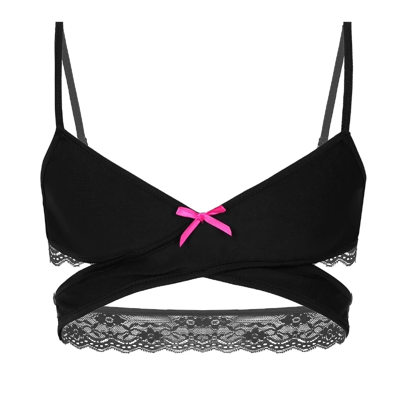 High Quality Mens Sissy Lace Wire-Free Bralette Crossdress Bra Lingerie Male Wearing Bra
High Quality Mens Sissy Lace Wire-Free Bralette Crossdress Bra Lingerie Male Wearing Bra