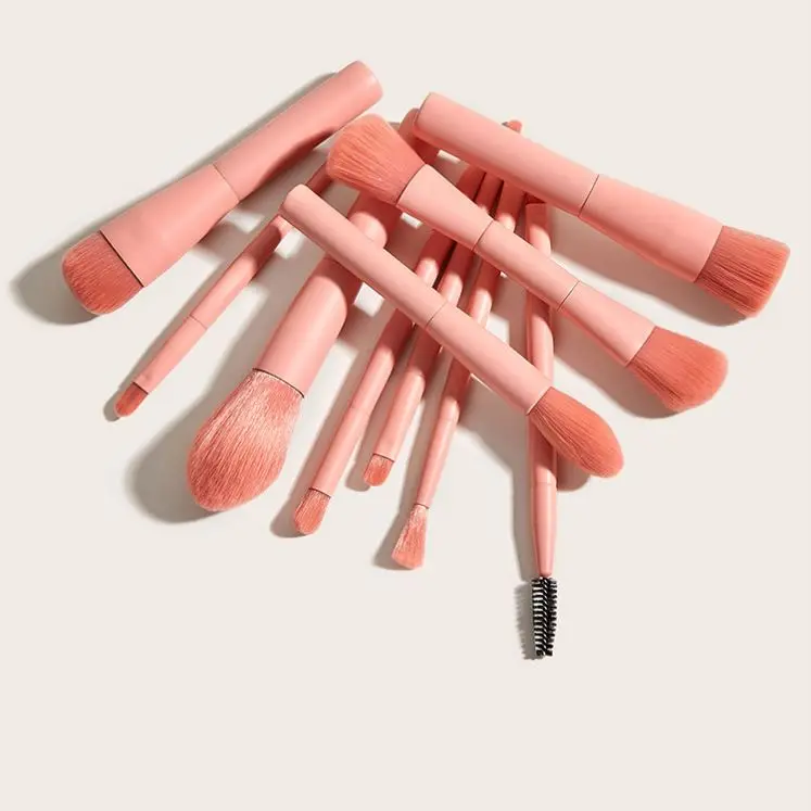 10pcs Travel Portable Eyeshadow Eyeliner Eyebrow Brush Lip Make Up Brushes Mini Eye Makeup Brushes Set, Pink
10pcs Travel Portable Eyeshadow Eyeliner Eyebrow Brush Lip Make Up Brushes Mini Eye Makeup Brushes Set, Pink