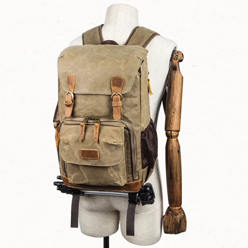Outdoor waterproof travel casual vintage mens camera backpack with laptop shockproof breathable camera backpack photography bag
Outdoor waterproof travel casual vintage mens camera backpack with laptop shockproof breathable camera backpack photography bag