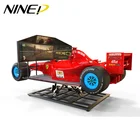 Fashion Modern car driving race game machine 3 screen 6 dof racing car simulator hydraulic driving simulator