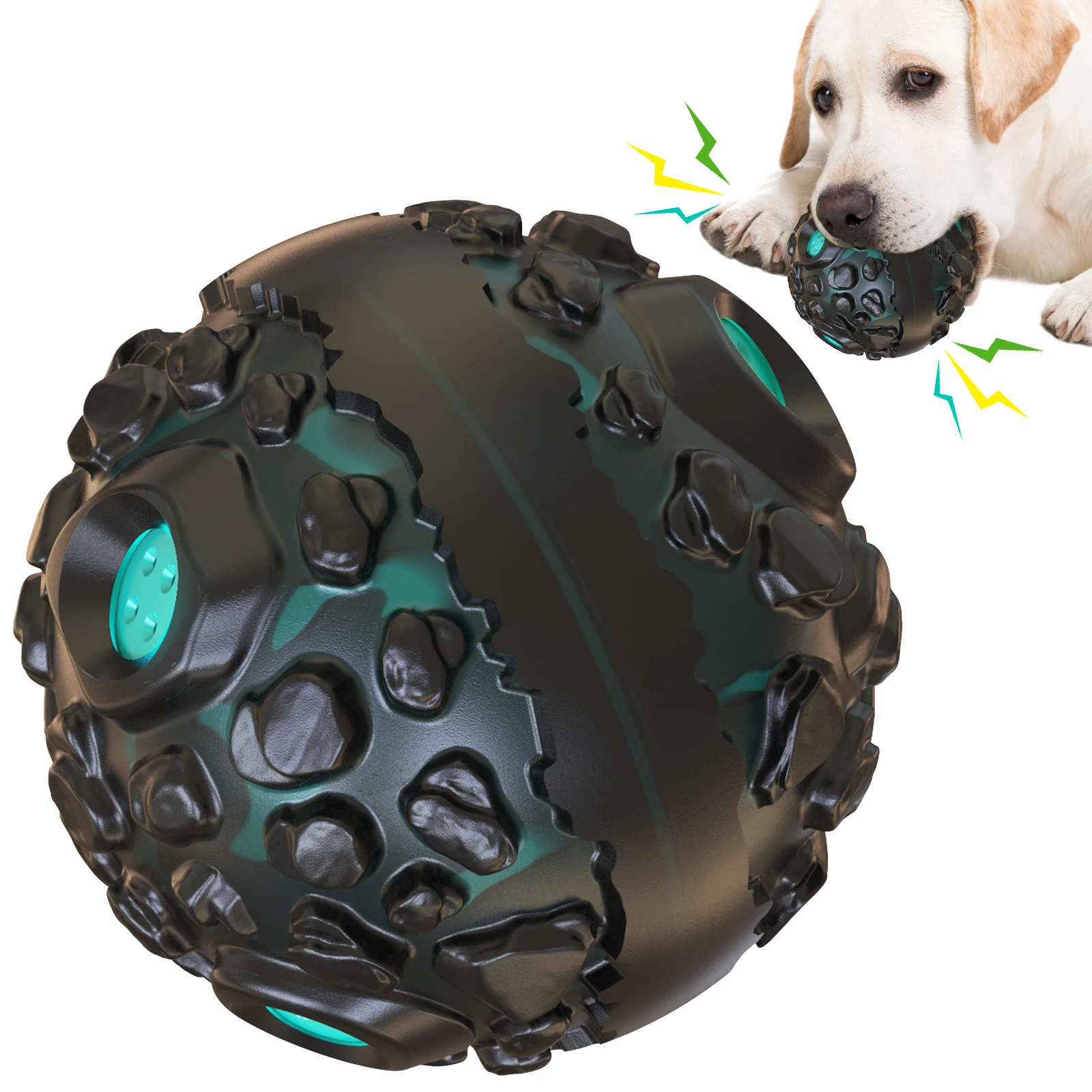 Kinghotpet Rubber Indestructible Treat Ball Puzzle Bite Interactive Pet Ball Chewing Dog Toy Set
Kinghotpet Rubber Indestructible Treat Ball Puzzle Bite Interactive Pet Ball Chewing Dog Toy Set