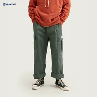 EXP Fashion Hip Hop Cotton Solid High Street Cargo Pants Loose Straight Men Trousers With Belt
EXP Fashion Hip Hop Cotton Solid High Street Cargo Pants Loose Straight Men Trousers With Belt