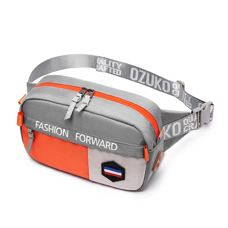 Ozuko 9254 Drop shipping New Running Custom Logo Hiking Sport Women Sling Bags Crossbody Fashion Waterproof Waist Bag, Black,grey,red,blue
Ozuko 9254 Drop shipping New Running Custom Logo Hiking Sport Women Sling Bags Crossbody Fashion Waterproof Waist Bag, Black,grey,red,blue