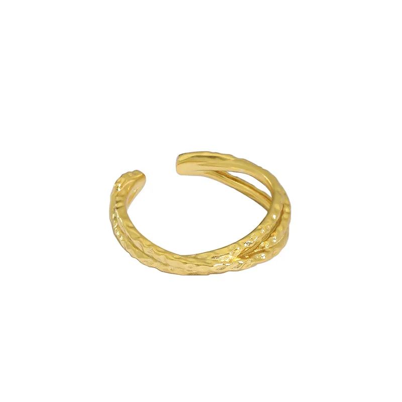 VIANRLA 925 sterling silver latest design cross line rings simple silver 925 gold rings
VIANRLA 925 sterling silver latest design cross line rings simple silver 925 gold rings