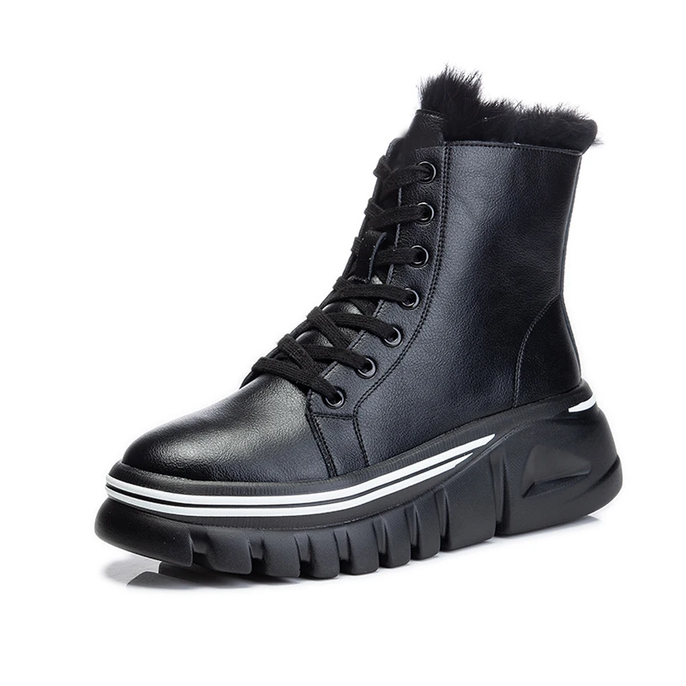 Superstarer Real rabbit fur Martin boots mid-tube casual ladies leather short boots plus velvet
Superstarer Real rabbit fur Martin boots mid-tube casual ladies leather short boots plus velvet