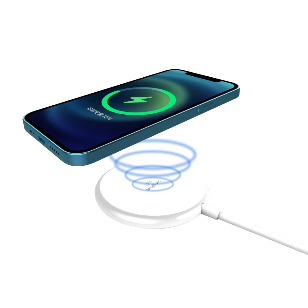 2021 NEW High Quality OEM 15W Fast Magnetic Phone Charger Mag Safe Wireless Charger, Black,white or customized
2021 NEW High Quality OEM 15W Fast Magnetic Phone Charger Mag Safe Wireless Charger, Black,white or customized