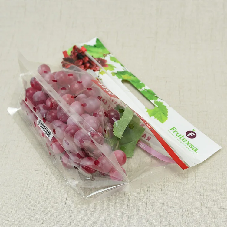 Clear Mango Grape Package Bag Fruit Vegetable Fresh Keeping Packaging Bag