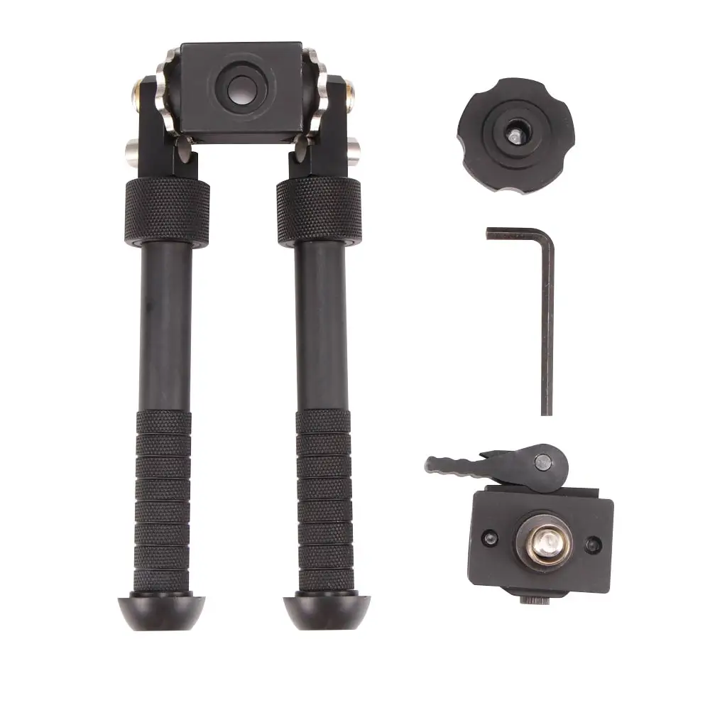 Aluminium alloy Hunting Shooting Folding V8 V9 Bipod with Extendable Quick Detach 6 inch MLok bipod
Aluminium alloy Hunting Shooting Folding V8 V9 Bipod with Extendable Quick Detach 6 inch MLok bipod