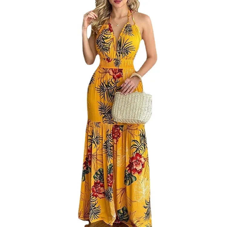 2022 New Strip Lace Halter Printed Beach Holiday Dress Women Swimwear & Beachwear Beach Dress
2022 New Strip Lace Halter Printed Beach Holiday Dress Women Swimwear & Beachwear Beach Dress