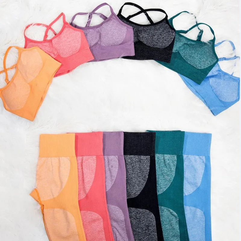 XIANGHUI wholesale customized logo quick-dry yoga vest professional sports running seamless fitness bra set women
XIANGHUI wholesale customized logo quick-dry yoga vest professional sports running seamless fitness bra set women