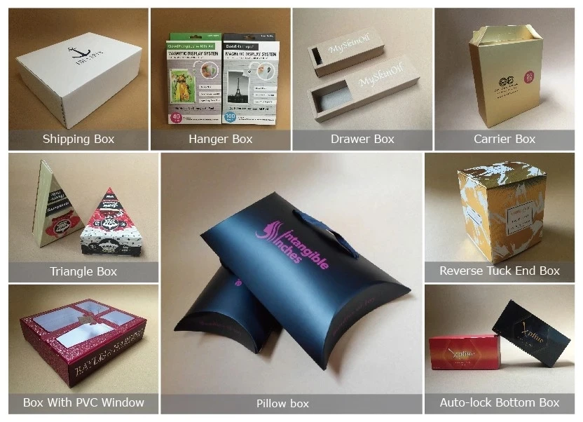 paper packaging  paper boxes   design customized - - - printed