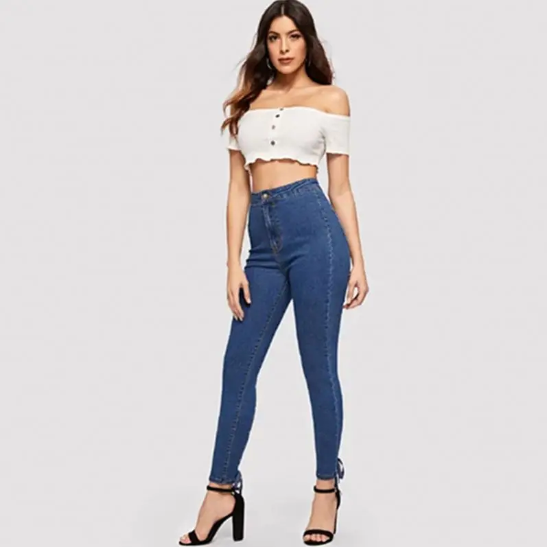 2021 Fashion Jeans Women Bandage High Waist Jeans Women Slim Fit Blue Jeans Pant For Women, Bue
2021 Fashion Jeans Women Bandage High Waist Jeans Women Slim Fit Blue Jeans Pant For Women, Bue