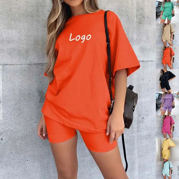2021 Summer Custom Logo Multiple Colors Crop Top and Short Tracksuit Set for Women, Customized
2021 Summer Custom Logo Multiple Colors Crop Top and Short Tracksuit Set for Women, Customized
